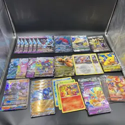 30+ Pokemon TCG Jumbo Card Lot Legendary Pokemon Stamp 25th Anniversary GX EX - Image 1