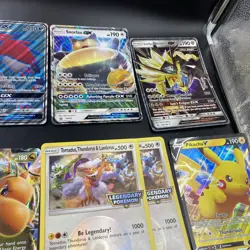 30+ Pokemon TCG Jumbo Card Lot Legendary Pokemon Stamp 25th Anniversary GX EX - Image 3