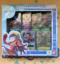 Bandai One Piece Trading Card Game - Illustration Box Volume 1-4 New/Sealed - Image 4