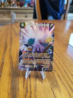 Dragon Ball Super Card Game - SSB Vegeta & SS Trunks, Father-Son Bonds #BT16-080 - Image 1