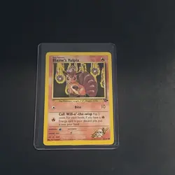 Pokemon Card - Gym Challenge Blaine's Vulpix 66/132 WOTC - NM - - - Common - Image 1