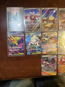 Pokemon Mega Evolutions Illustration Rare Lot of 12 IR-Full Art Cards. - Image 2