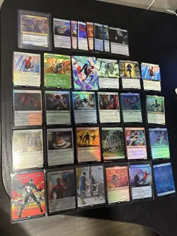 Magic: The Gathering - Marvel Spiderman Lot (34 Cards) - Image 1