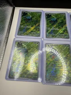 POKEMON Bulbasaur 151 6 Card LOT - Image 5