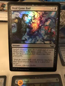 MTG Streets of New Capenna Deal Gone Bad Foil 74/281 - Image 1