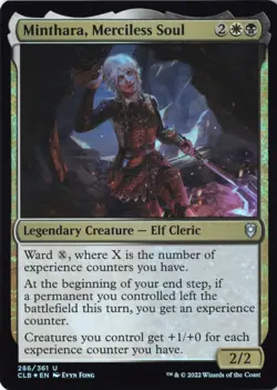 Minthara, Merciless Soul Commander Legends: Battle for Baldur's Gate Foil NM 286 - Image 1