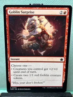 MTG TCG: Goblin Surprise 200, Foundations - Image 1