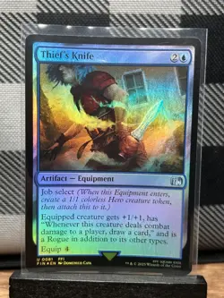 MTG TCG: Thief's Knife 81, Final Fantasy _ FOIL - Image 1