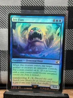 MTG TCG: Ice Flan 55, Final Fantasy _ FOIL - Image 1