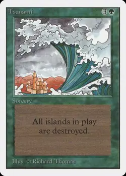 Tsunami Unlimited Edition LP MTG - Image 1