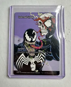 Infernal Grasp - #18 (Borderless) Marvel Universe Spider Man Regular - MTG - Image 3