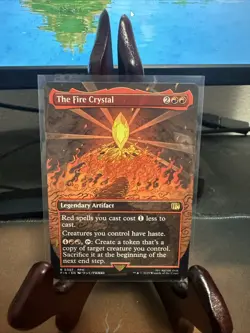 The Fire Crystal (Borderless) Final Fantasy Regular - Image 1