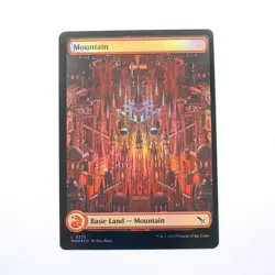 Mountain 275 - MTG - Murders at Karlov Manor - NM Foil Full Art - Image 1