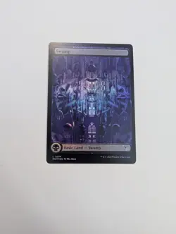 MTG - Swamp 0274 (Foil) - Murders at Karlov Manor NM/M Condition - Image 1