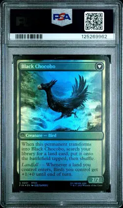 Magic: The Gathering Final Fantasy Sidequest: Raise a Chocobo Foil - PSA 10 - Image 2