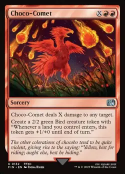 4x Choco-Comet MTG Final Fantasy NM Magic Regular - Image 1