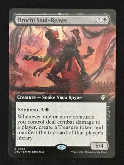 1x MTG Orochi Soul-Reaver (Extended Art) - (OTC) #58 - Magic the Gathering - Image 1