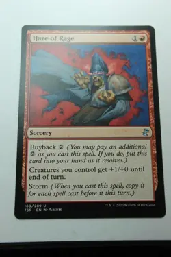 MTG Haze of Rage x1- -Time Spiral Remastered-Lightly Played - Image 1