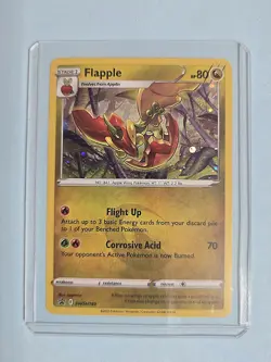 2022 Flapple SWSH189 - Cosmos Holo Rare Swirl -Black Star Promo-NM/MINT Pokemon - Image 3