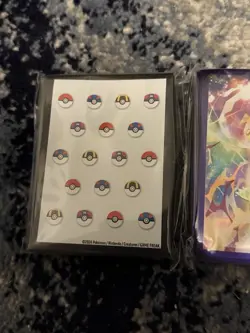 Pokemon TCG Lot Of 5 Graphic Card Sleeve Packs (65 Sleeves Per Pack) - Image 2