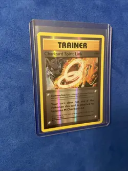 POKEMON CHARIZARD SPIRIT LINK 75/108 REVERSE HOLO XY EVOLUTIONS MP-LP - Image 2