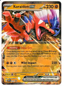 Pokemon TCG Koraidon ex Svp Black Star Promo SVP029 NM - Image 1