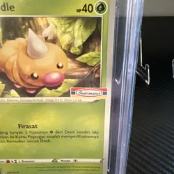 Pokemon 2022 Weedle Promo Indonesian 237/S-P CGC 9.5 - Image 3