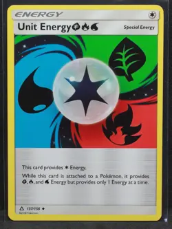 Unit Energy GRW #137/156 SM - Ultra Prism Normal Uncommon Pokemon - LP - Image 1