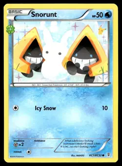 2016 XY - Generations Snorunt Basic/Common #RC7 - Image 1