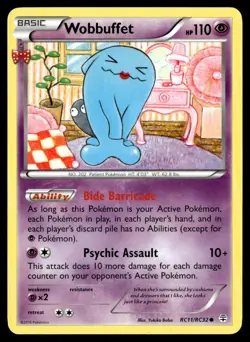 2016 XY - Generations Wobbuffet Basic/Common #RC11 - Image 1