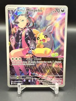 Marnie’s Morpeko Pokemon TCG SVP 206 Battle Deck Promo - Image 1