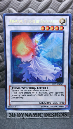 | Yugioh Armades, Keeper of Boundaries JOTL-EN045 Secret Rare Judgment NM 🔥 | - Image 1