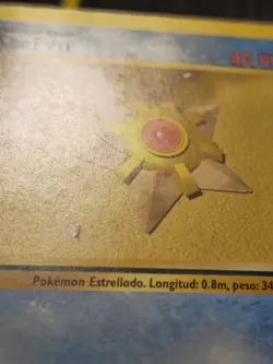 Staryu Common Spanish Card Base Set 65/102 MP - Image 2