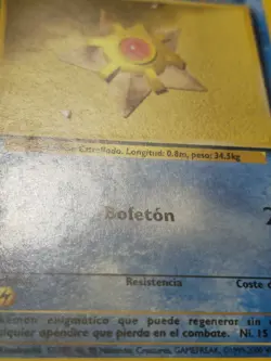 Staryu Common Spanish Card Base Set 65/102 MP - Image 4