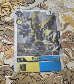 Digimon Card Game Magnamon Foil BT13-040 R - Image 1