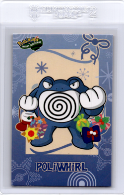Poliwrath Peruvian christmas pokemon card - Image 1