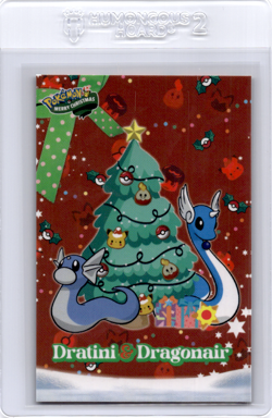 Dratini Dragonair Peruvian christmas pokemon card - Image 1