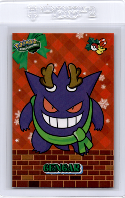Gengar Peruvian christmas pokemon card - Image 1