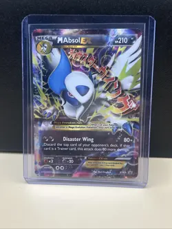 Pokemon TCG Mega Absol EX XY Black Star Promos Holo Card XY63 - Image 1