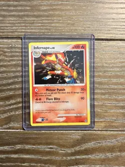Pokemon Infernape LV.40 2007 Diamond & Pearl Rare Holo Card 5/130 - Image 1