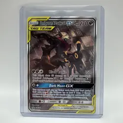 Pokemon TCG Card - Umbreon & Darkrai GX SM241 Sun & Moon Promo Card - Image 1