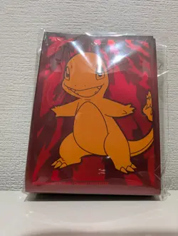 Pokemon TCG Charmander Card Sleeves Obsidian Flames ETB, Sealed Pack X65 NEW - Image 3