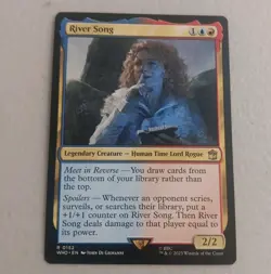 River Song - Doctor Who Commander MTG NM - Image 1