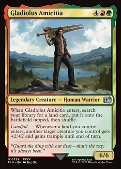 Gladiolus Amicitia - Foil FIN NM MTG - Image 1