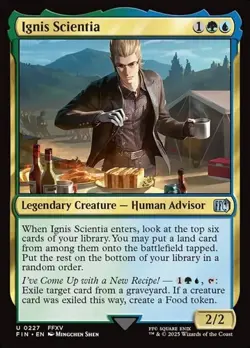 2x Ignis Scientia - Foil FIN NM MTG - Image 1