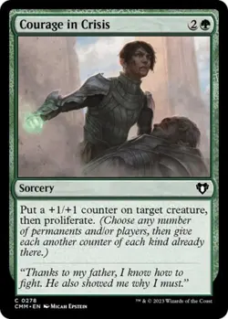 Courage in Crisis - Near Mint MTG Commander Masters - Image 1