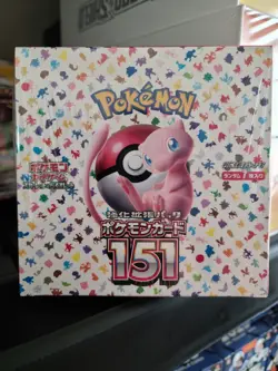 Pokemon 151 Japanese Booster Box Factory Sealed US seller With Shrink READ - Image 1