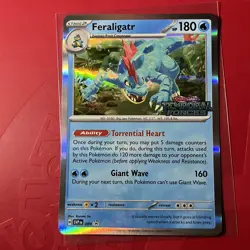 Feraligatr SVP089 Pokemon TCG Scarlet & Violet Promo STAFF Prerelease - Image 5