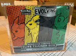 Pokemon Center Evolving Skies Elite Trainer Box Factory Sealed (Case Included) - Image 1