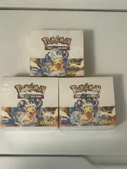 Lot of 3 Pokemon TCG Surging Sparks Booster Box(36 Booster Packs)FACTORY SEALED - Image 1